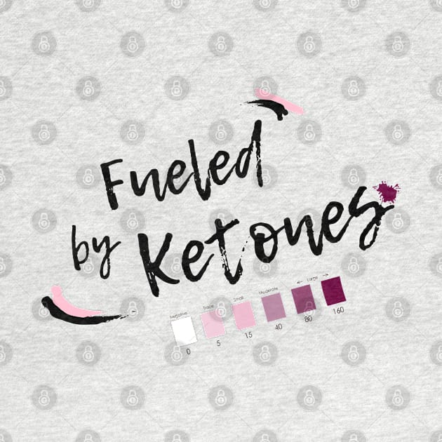 Fueled by Ketones - For Keto Dieters and Keto Lifers by Graphics Gurl